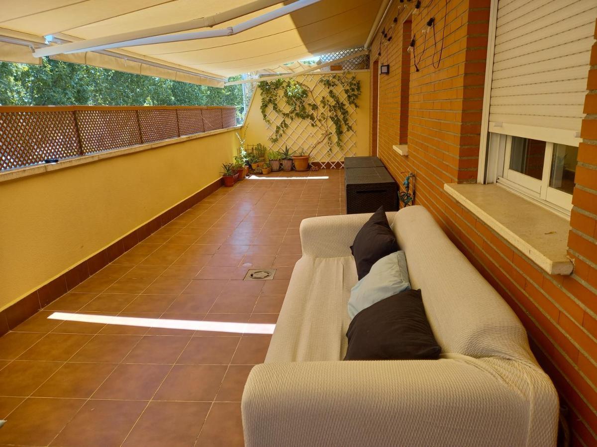 Ferienwohnung Piso Acogedor Con Terraza Ciudad Real Exterior foto